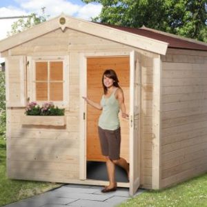 Faház padlóval Weka 123-típus szerszámtároló