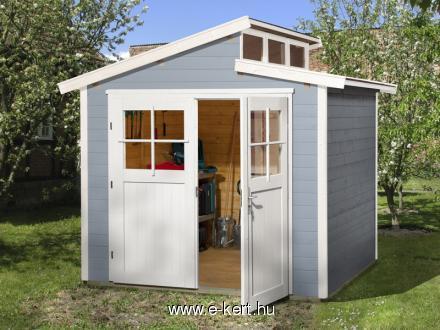 Szerszámtároló faház Weka 226 - 295 x 209 cm , Szürke