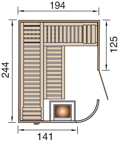 Finn szauna Weka wellness - Image 3