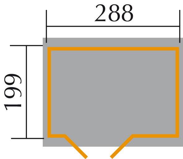 Szerszámtároló faház 607/1 - Image 2