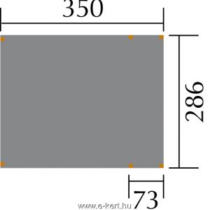 Kerti hinta alapozási rajza Játszótéri hinta csúszdával