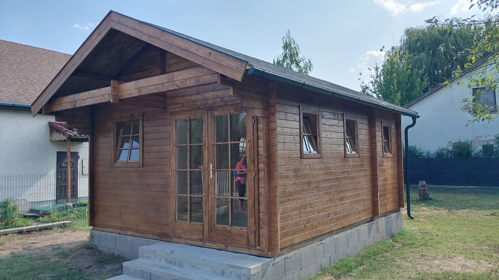 Kész hétvégi faház Müritz