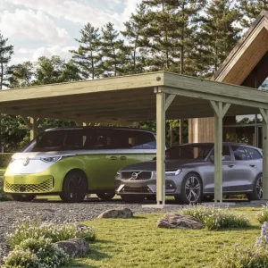 Nyitott garázs Weka 609.6060