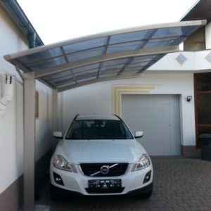 Fém garázs tető