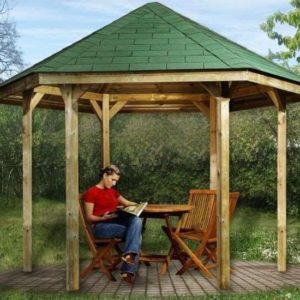 Pavilon Weka 656.3030.00.09 Hatszögletű szaletli Weka 656