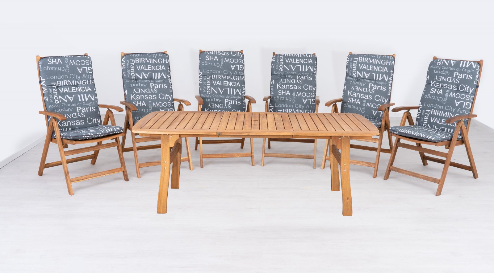 Akciós kerti bútor akácia Relax 6-személyes - Image 11