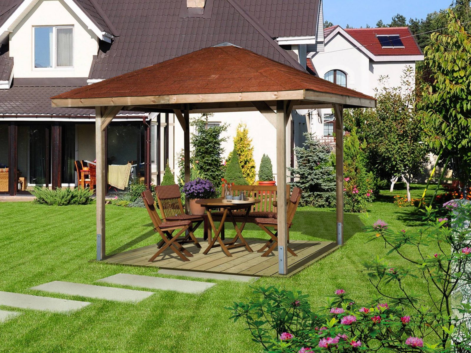 Pavilon szaletli Weka 651