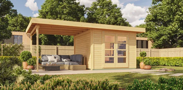 Kész kerti ház Weka 126.