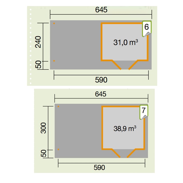 Weka designhaus 126.30 faház terasszal alaprajza