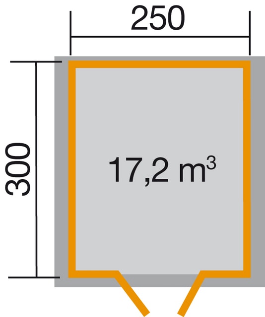 Weka 112-es faház alaprajza