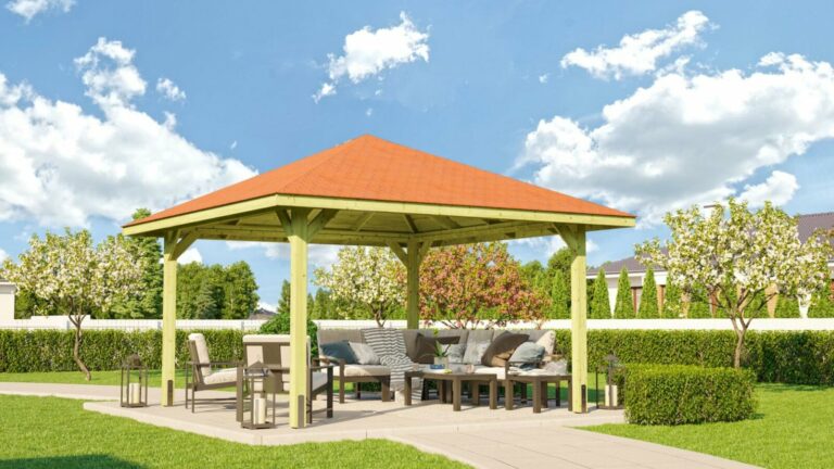 Kerti pavilon Weka szaletli