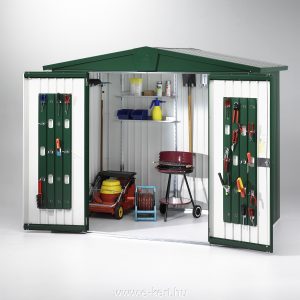 Europa fém ház zöld