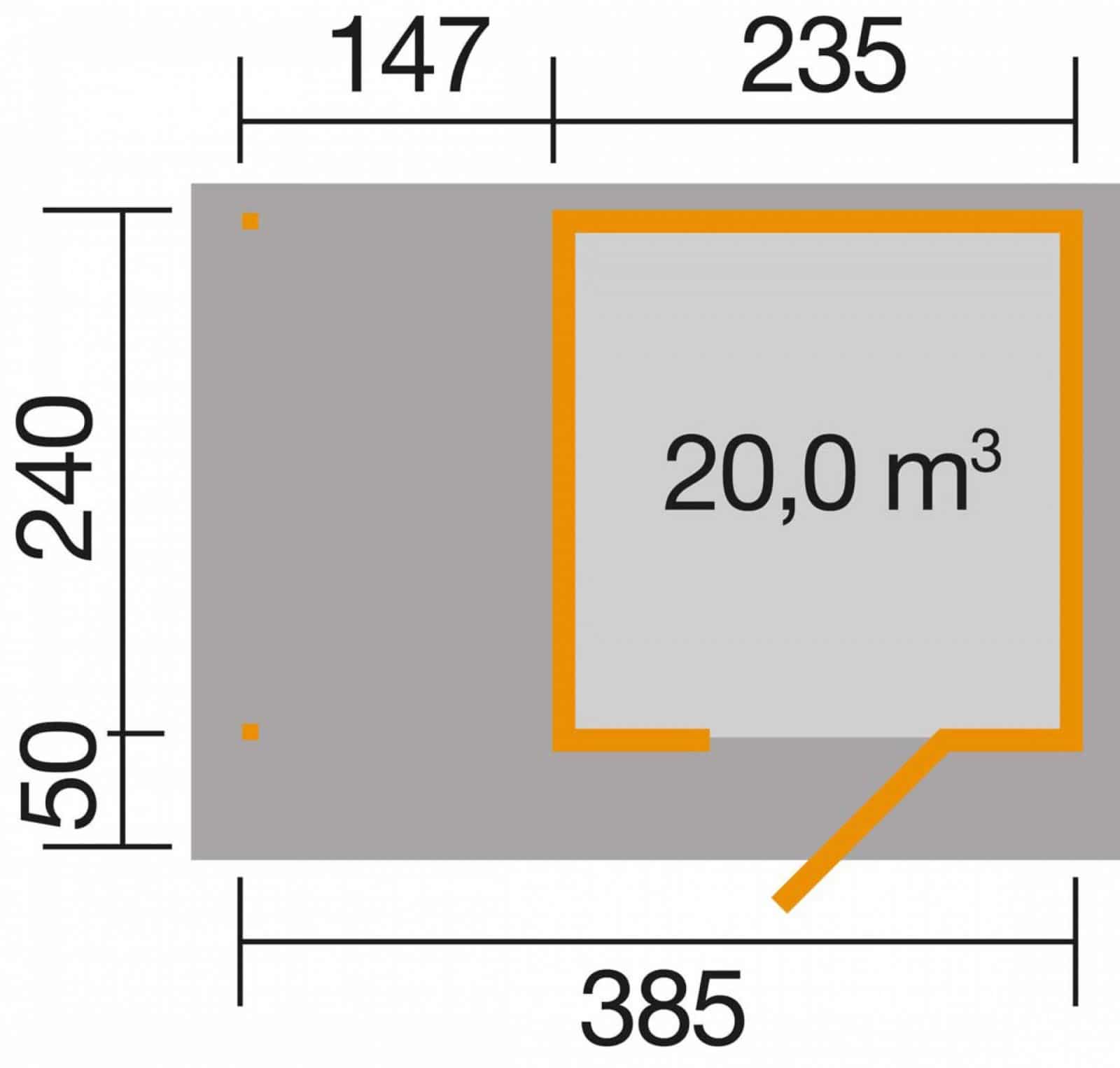 Faház fatárolóval Wekaline172 - Image 2