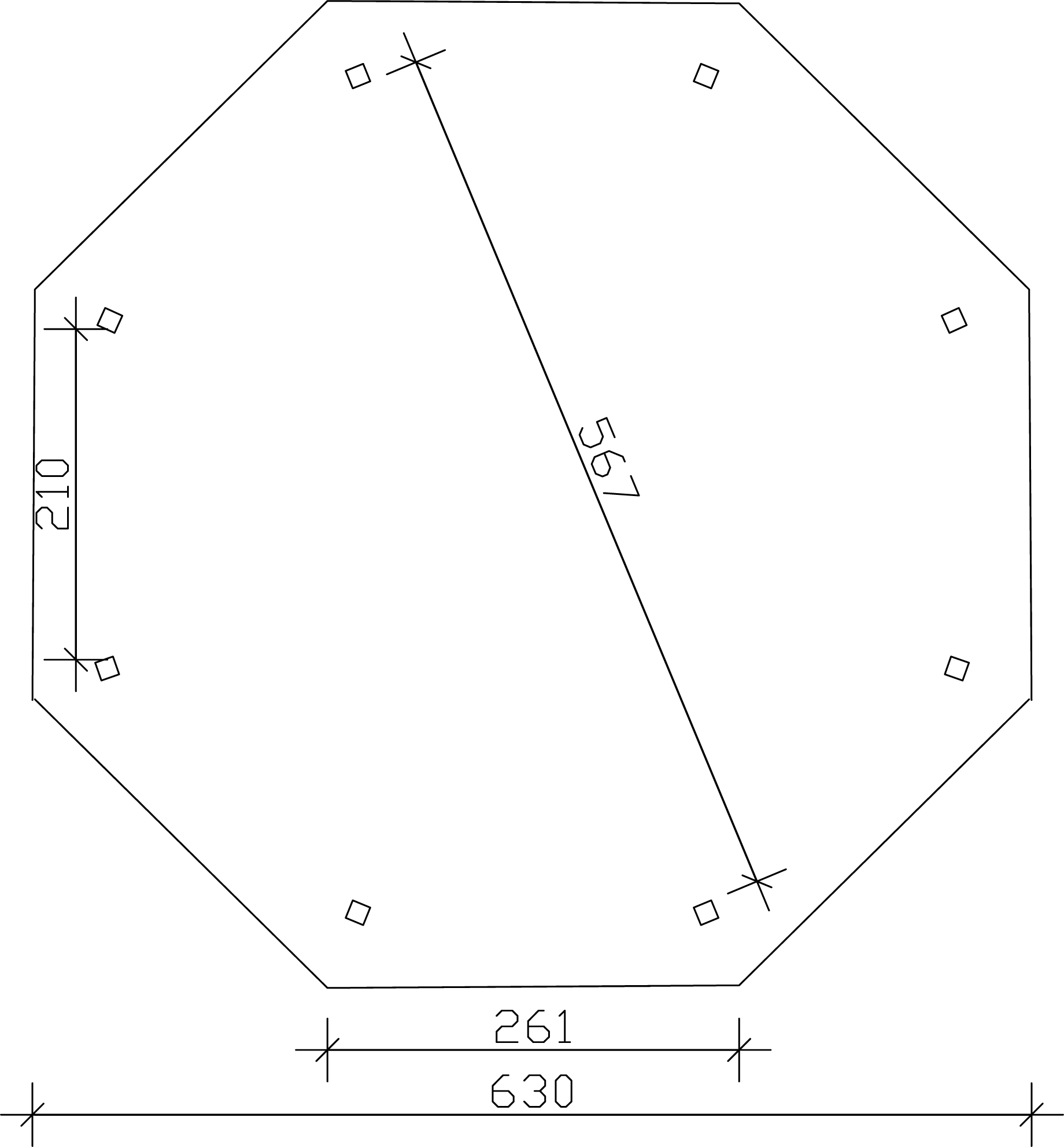 Nyolcszögletű kerti pavilon Nice371 - Image 16