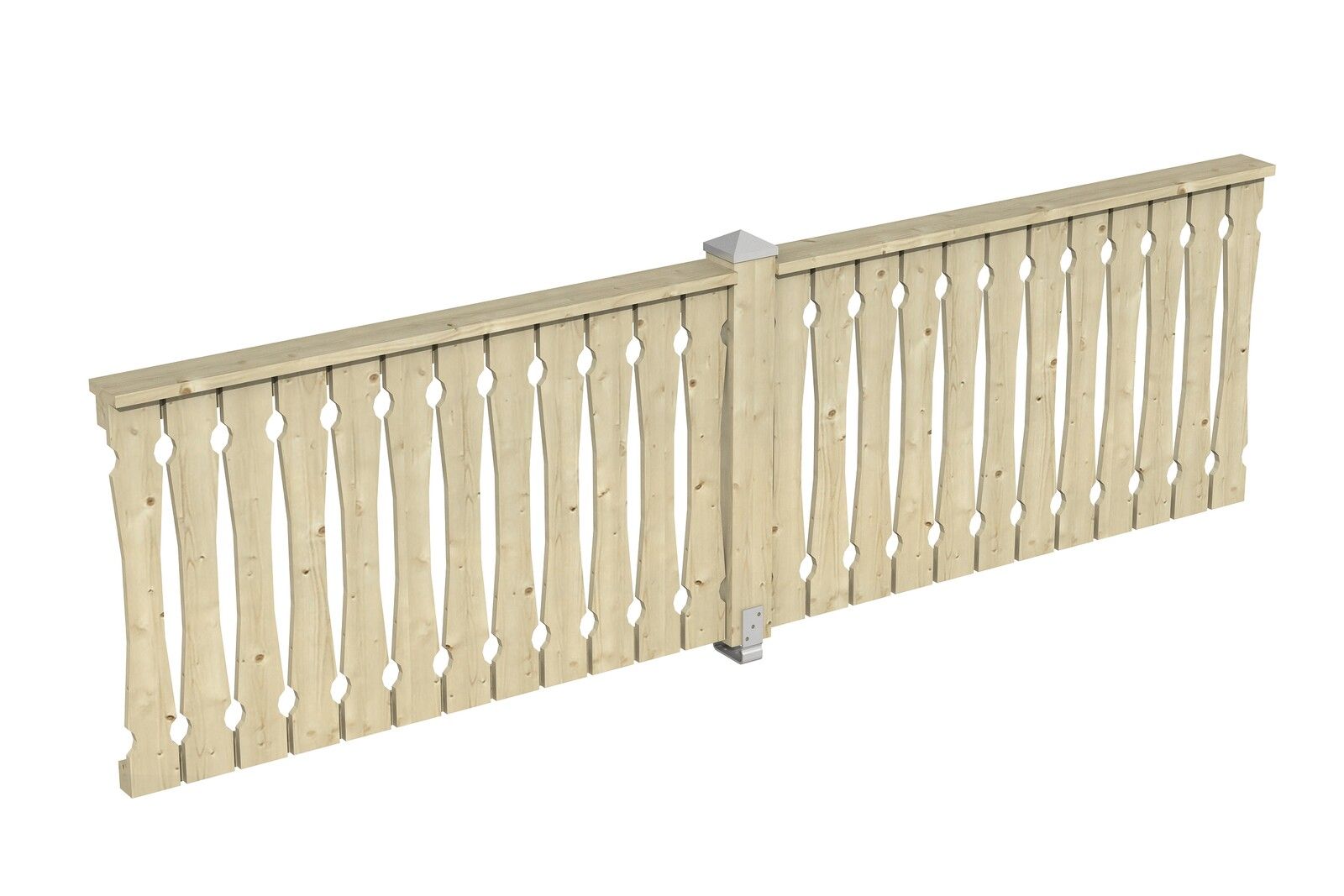 Kész korlát Skanholz I-335cm Terasz korlát 335cm