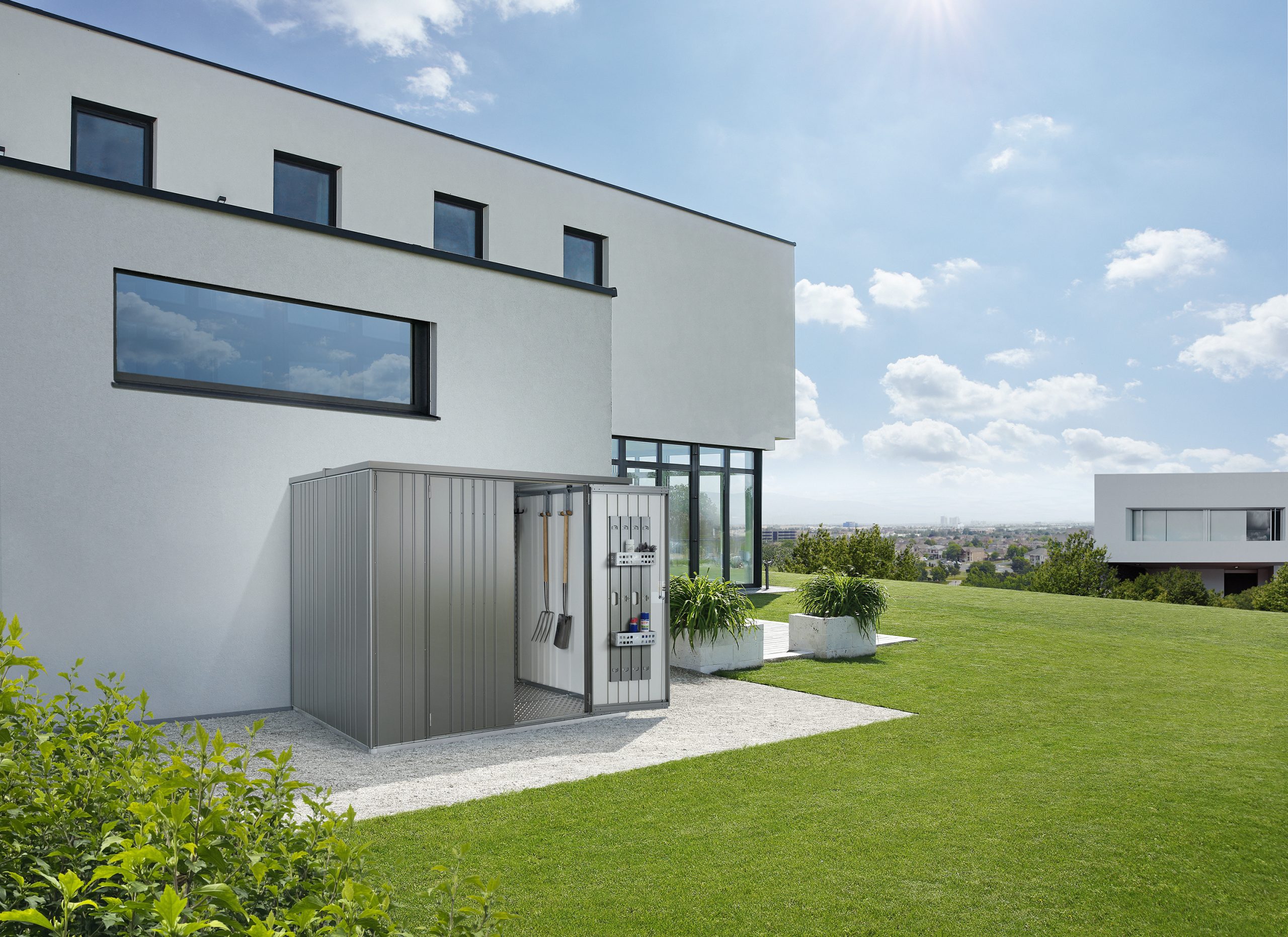 Fém szerszámtároló kerti tároló 230Large