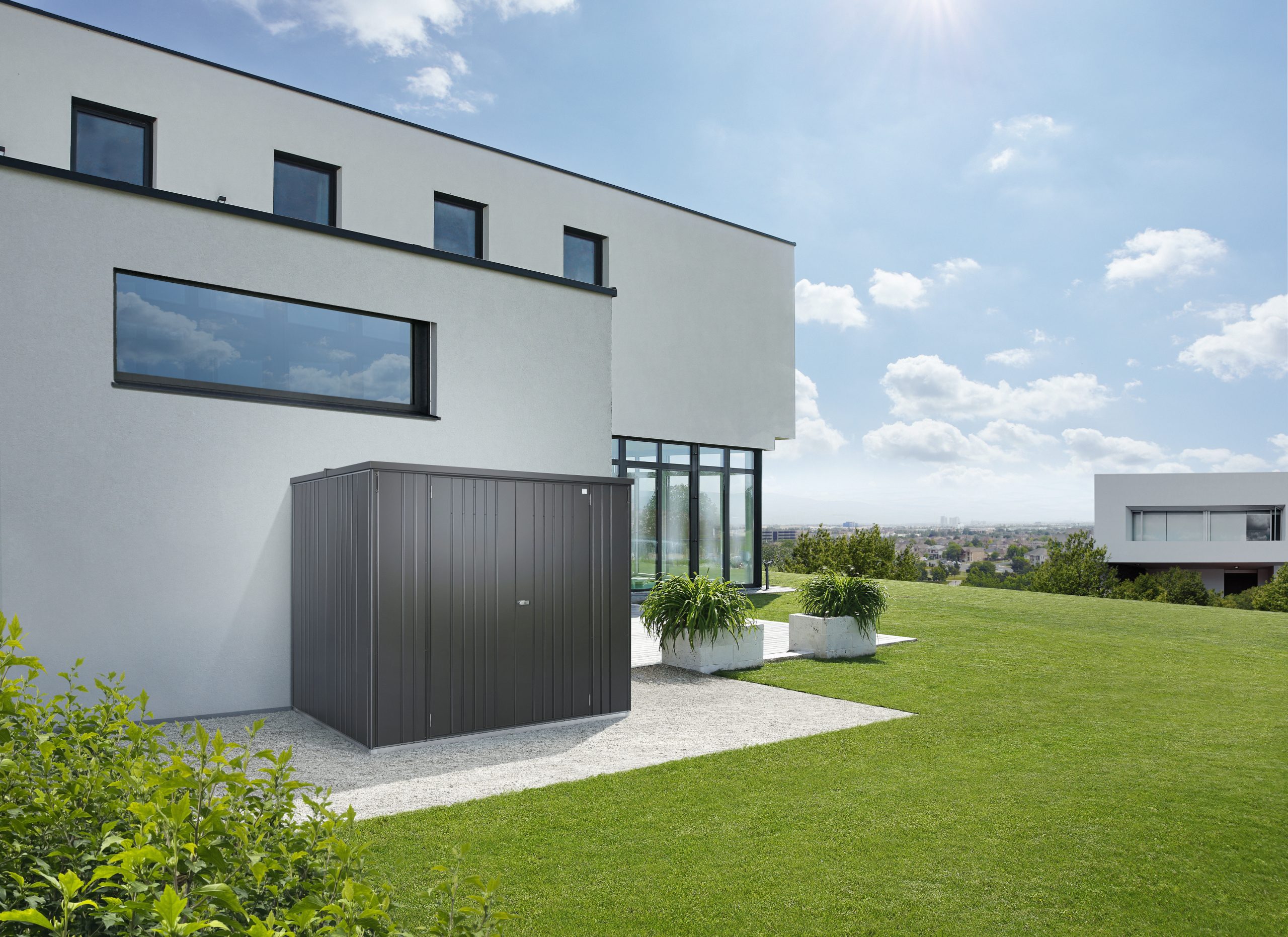 Fém szerszámtároló kerti tároló 230Large