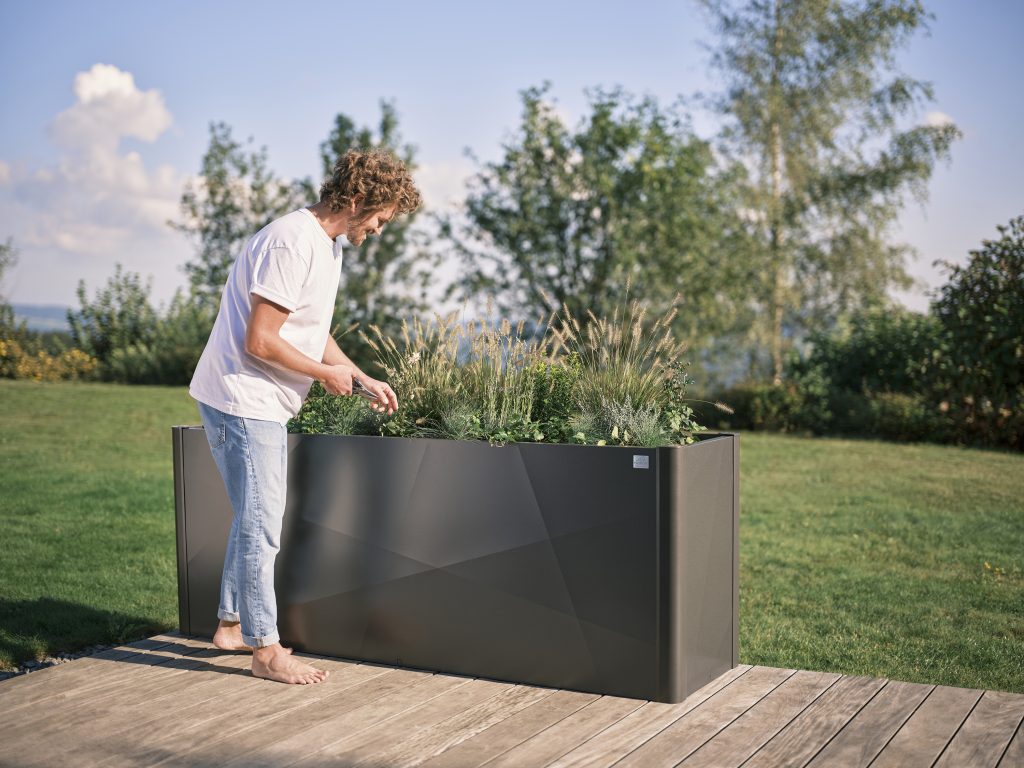 Fém virágágyás prémium Biohort Belvedere