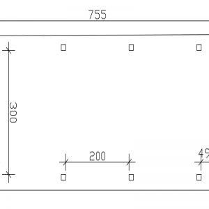 GRD_Franken_376x755 Garázs alaprajza Skanholz Franken