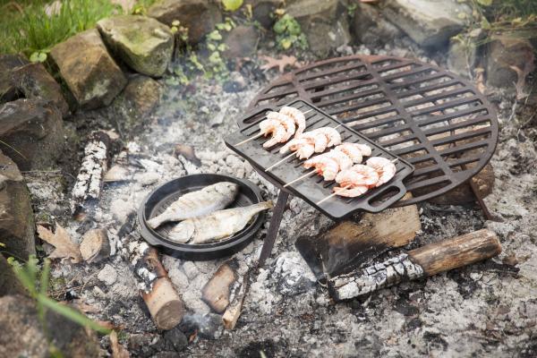 Öntöttvas grill szett