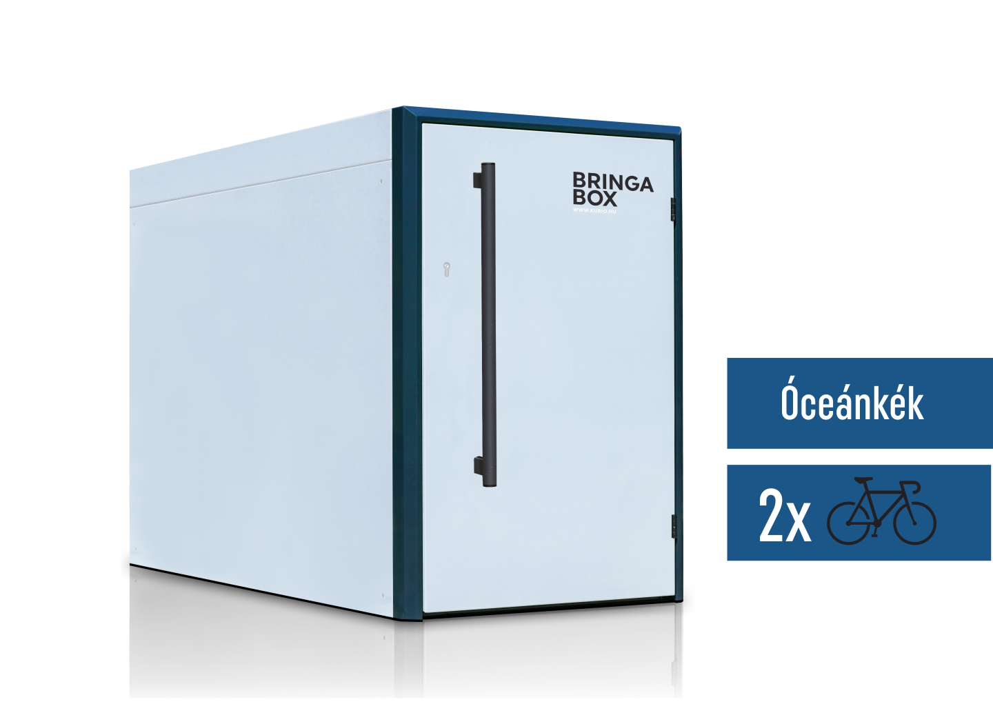 Biciklitároló garázs Kubio Bringabox