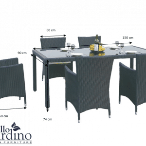 Rattan_kerti_bútor_Capitale Rattan kerti bútor étkező