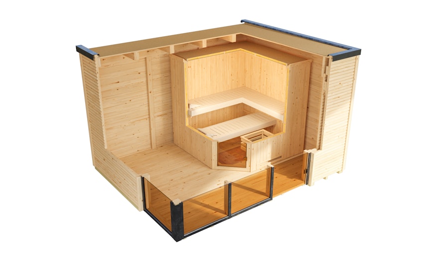 Szaunaház építés Cubilis Szaunaház építés Cubilis