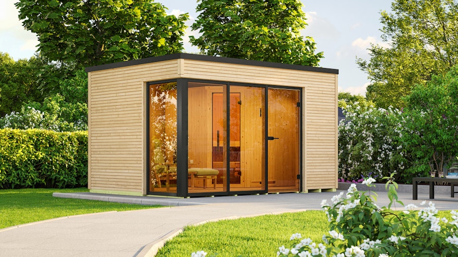 Weka szaunaház Cubilis Szaunaház építés Cubilis