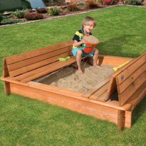 Homokozó Weka fedett homokózó 196B Weka fa homokozó láda