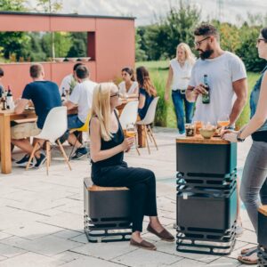 Höfats Cube forgatható grill