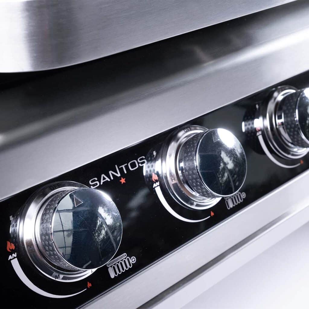 Beépíthető Profi gázgrill SantosP610 - e-kert.hu