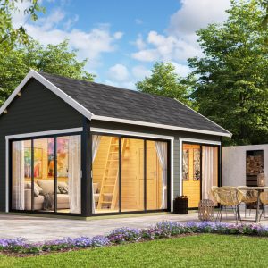 Hétvégi-faház-445-gerendaház Hétvégi faház 445 gerendaház