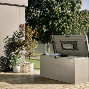 9003414198326_StyleBox_140_quarzgrau_offen_Sujet Biohort StyleBox-Kissenbox