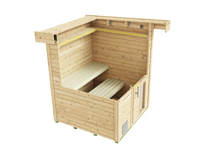 Kültéri szaunaház Naantali Kültéri szaunaház Naantali