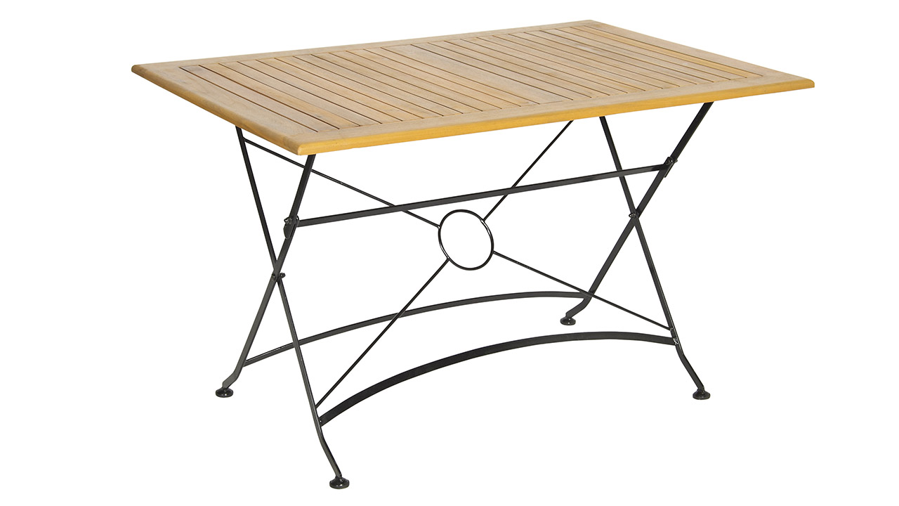 Akác asztal Lindau 80×120 cm kerti asztal