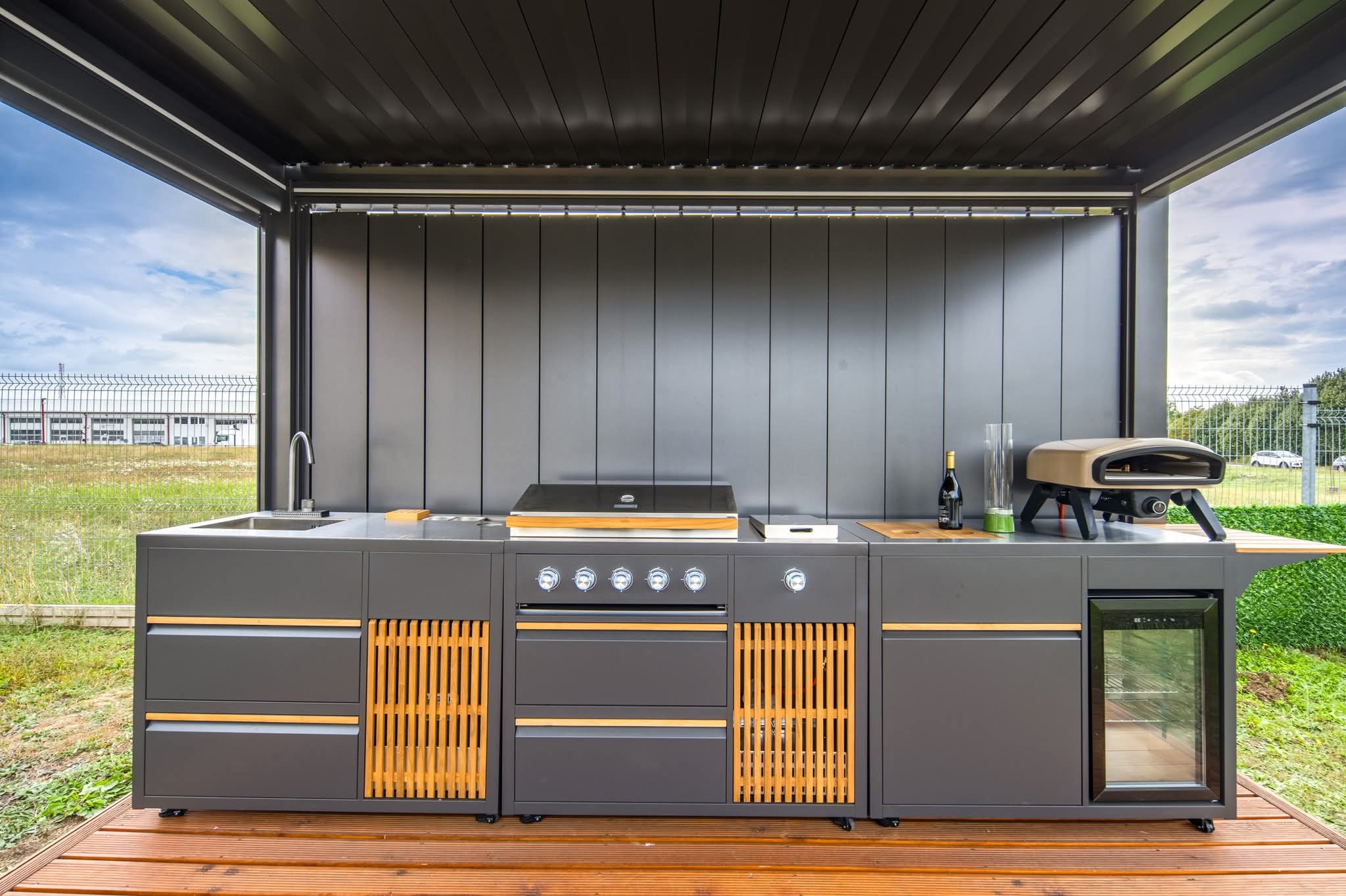Chef Eden kerti konyha grillpult Kültéri-grillkonyha Chef Eden