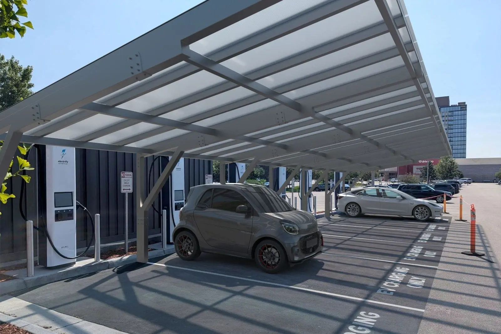 Garázstető építés TF-Line  Garázs TF-Line Carport