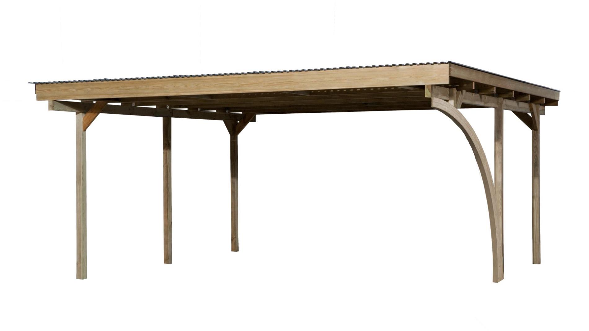 Autóbeálló garázs 616 íves Weka garázs 616 Carport