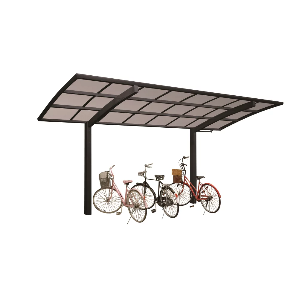 Fedett biciklitároló Pf60 Mini Biciklitároló garázstető