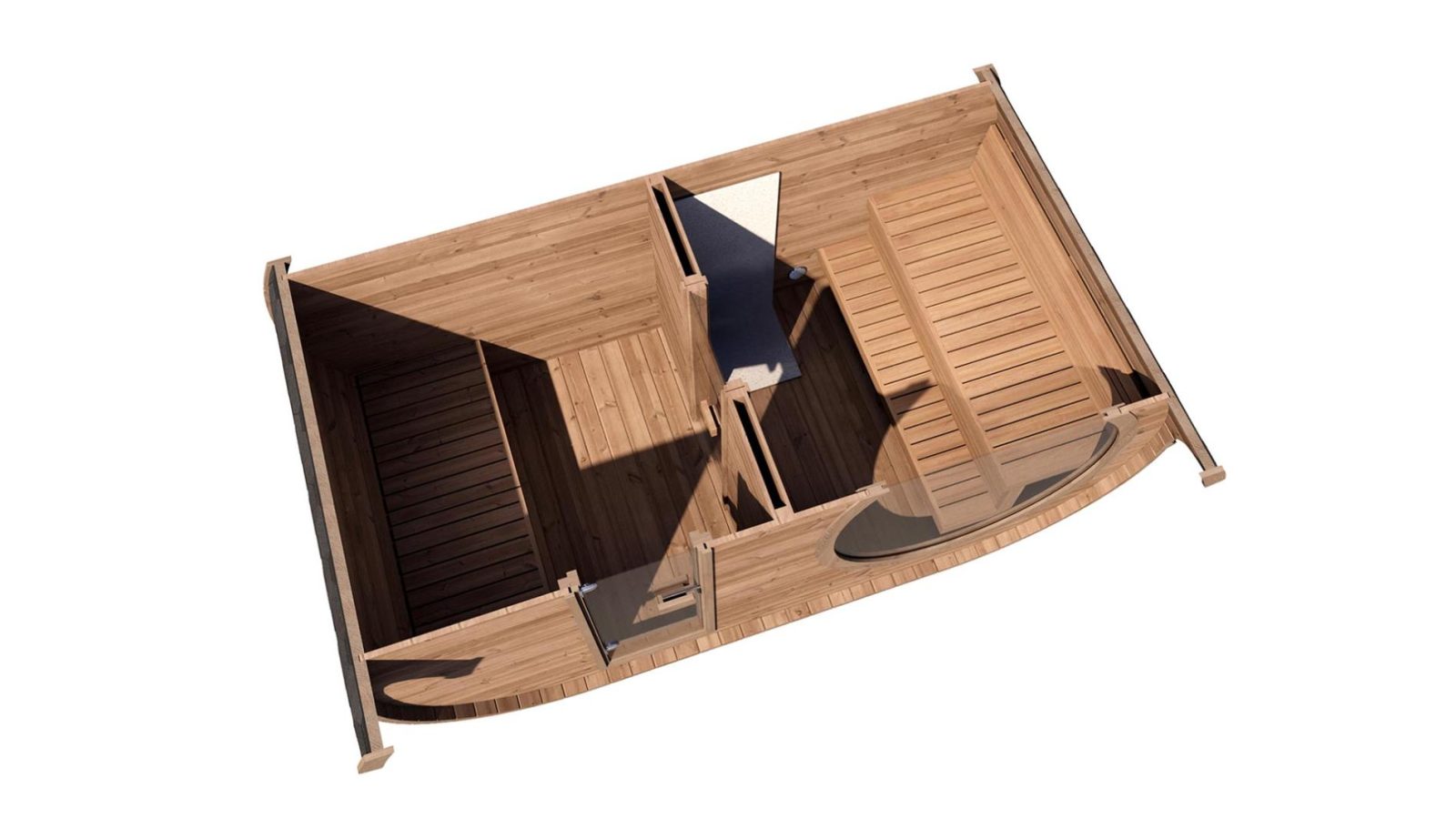 Szaunaház berendezés Keila
