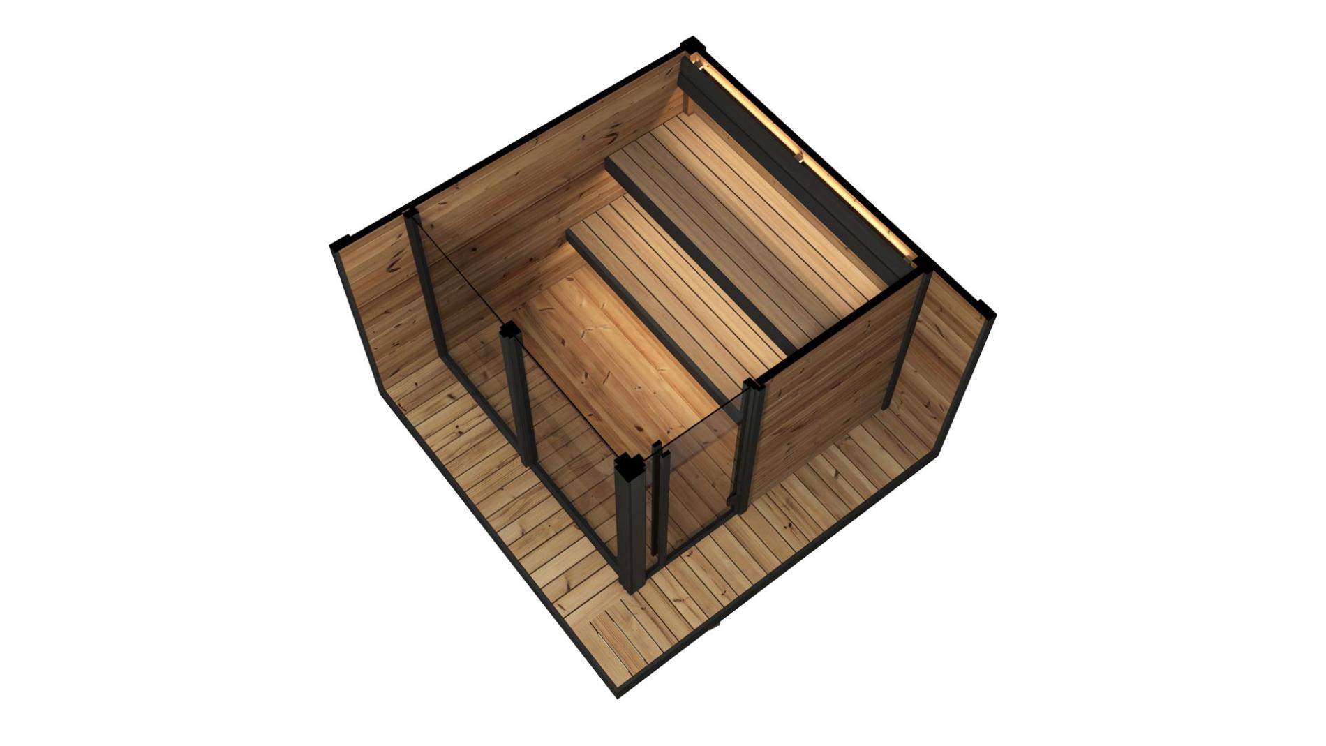 Kültéri szauna Viira 2.