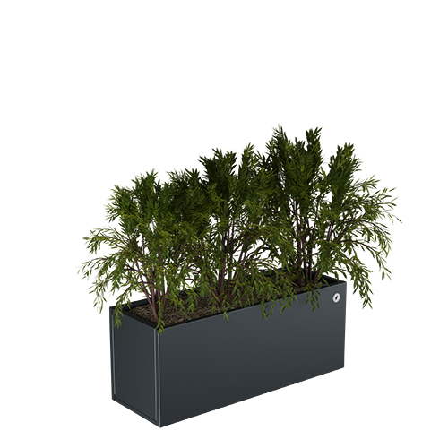 Fém virágágyás Lineo