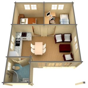 Hétvégi faház Alberta